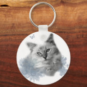 niedlicher Kitty Schlüsselanhänger (Vorderseite)