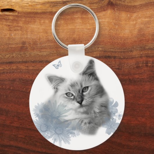 niedlicher Kitty Schlüsselanhänger (Vorderseite)