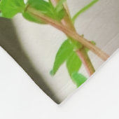 Niedlicher Kitz-Mopswelpe, weich Fleecedecke (Ecke)