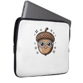 niedlicher klassischer T - Shirt Laptopschutzhülle (Vorne Rechts)