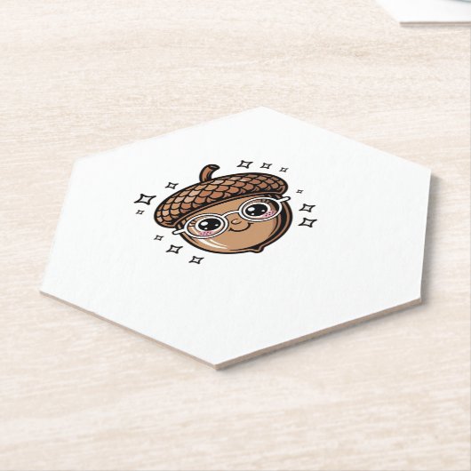 niedlicher klassischer T - Shirt Untersetzer (angewinkelt)