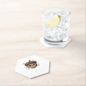 niedlicher klassischer T - Shirt Untersetzer (Vor Ort)