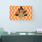 Niedlicher, klassischer/Vintager Erntedank Türkei Banner (Messe)