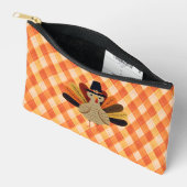 Niedlicher, klassischer/Vintager Erntedank Türkei Zubehörtasche (Offen)