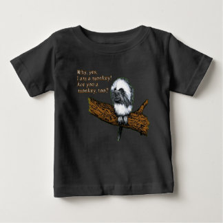 Niedlicher kleiner Affe Baby T-shirt