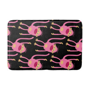 Niedlicher kleiner Affe Badematte