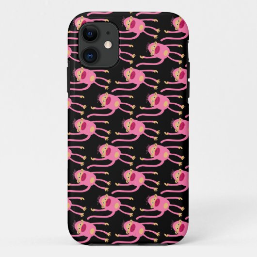 Niedlicher kleiner Affe Case-Mate iPhone Hülle (Rückseite)