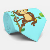 Niedlicher kleiner Affe Krawatte (Gerollt)