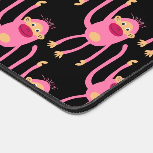 Niedlicher kleiner Affe Schreibtischunterlage (Ecke)