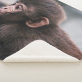 NIEDLICHER KLEINER AFFE SHERPADECKE (3/4)