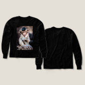 Niedlicher kleiner Affe - spielerisches und anspre (Design Vorder- & Rückseite)