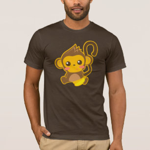 Niedlicher kleiner Affe T-Shirt