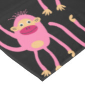 Niedlicher kleiner Affe Tischdecke (Schrägansicht)