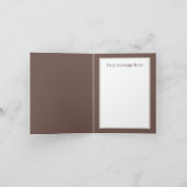 Niedlicher kleiner Angel-Text Karte (Innenseite)