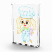 Niedlicher kleiner Bäcker Fotoblock (Rechts)