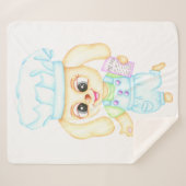 Niedlicher kleiner Bäcker Sherpadecke (Vorderseite (Horizontal))