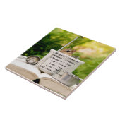 Niedlicher kleiner BäckerChipmunk Trivet Fliese (Seite)