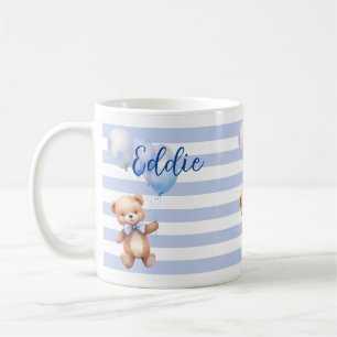 Niedlicher kleiner Bär in Blau Kaffeetasse