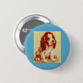 niedlicher kleiner Beagle Button (Vorne & Hinten)