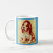 niedlicher kleiner Beagle Kaffeetasse (Links)
