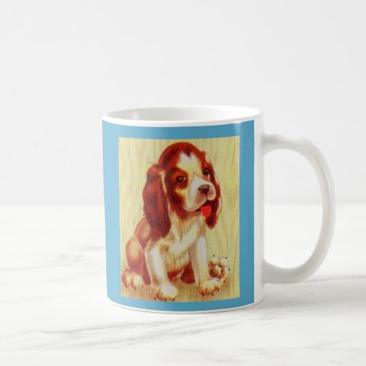 niedlicher kleiner Beagle Kaffeetasse (Rechts)