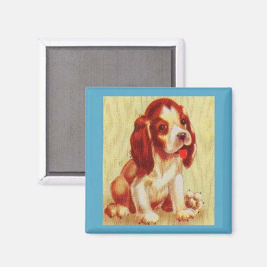niedlicher kleiner Beagle Magnet (Vorderseite/Rückseite)