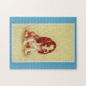 niedlicher kleiner Beagle Puzzle (Horizontal)