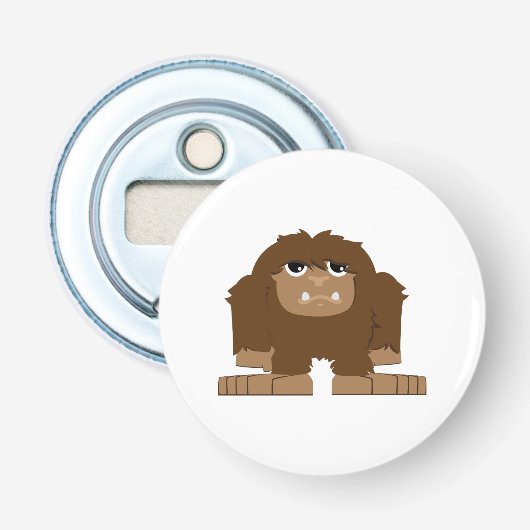 Niedlicher kleiner Bigfoot Flaschenöffner (Vorderseite)