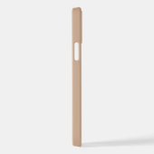 Niedlicher kleiner brauner Bär mit Personalisierte iPhone Hülle (Rechte Seite)