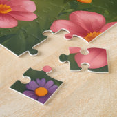 Niedlicher kleiner brauner Fuchs im Wald Puzzle (Seite)