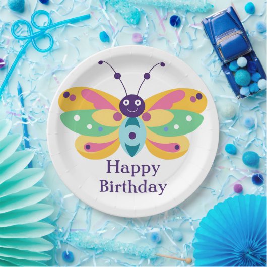 Niedlicher kleiner Bug Pappteller (Party)