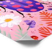 Niedlicher kleiner Bug Poster (Ecke)