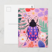 Niedlicher kleiner Bug Postkarte (Vorne/Hinten)