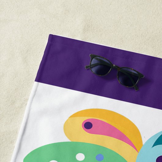 Niedlicher kleiner Bug Strandtuch (Beispiel)