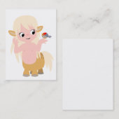 Niedlicher Kleiner Cartoon ACEO - Visitenkarte (Vorne/Hinten)