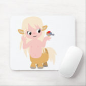 Niedlicher Kleiner Cartoon Centauress Mousepad (Mit Mouse)