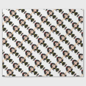 Niedlicher kleiner Cartoon Geschenkpapier (Flach)