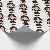 Niedlicher kleiner Cartoon Geschenkpapier (Ecke)