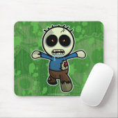 Niedlicher kleiner Cartoon-Zombie Mousepad (Mit Mouse)