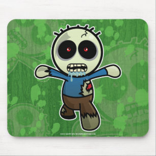 Niedlicher kleiner Cartoon-Zombie Mousepad