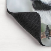 Niedlicher kleiner Chickadee Mousepad (Ecke)