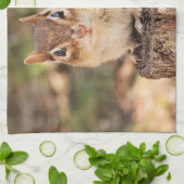 Niedlicher kleiner Chipmunk Küchentuch (Gefaltet)