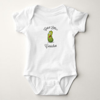 Niedlicher Kleiner Cornichon Pickle Baby Bodysuit Strampler