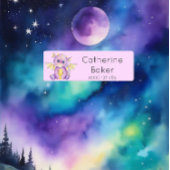 Niedlicher Kleiner Drache Kinder nennen Labels Etiketten