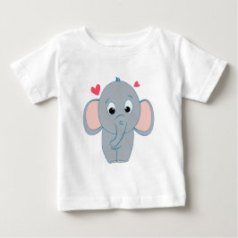 Niedlicher kleiner Elefant-T - Shirt