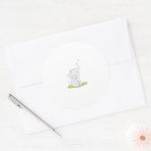 Niedlicher Kleiner Elephant Sticker (Umschlag)