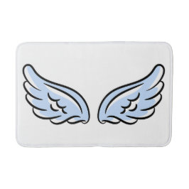 Niedlicher Kleiner Engel-Flügel Badematte