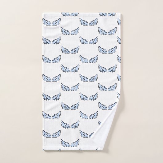 Niedlicher Kleiner Engel-Flügel Badhandtuch Set (Handtuch)