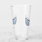Niedlicher Kleiner Engel-Flügel Glas (Links)