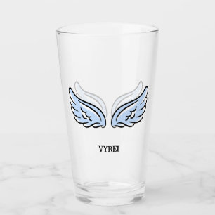 Niedlicher Kleiner Engel-Flügel Glas